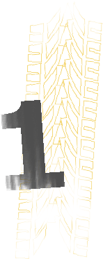 Tread Marks - Number (412x482), Png Download