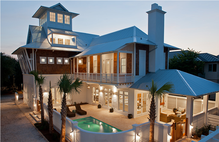 Barefoot Cottage - Rosemary Beach Rentals (1024x768), Png Download