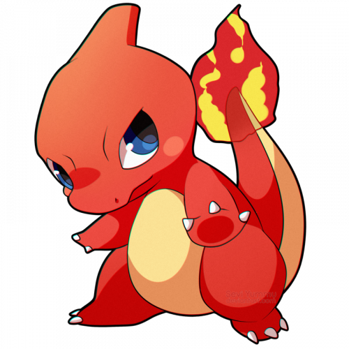 Chibidex 005 Charmeleon By Seviyummy-dc67bdn - Kawaii Charmeleon Cute (500x500), Png Download