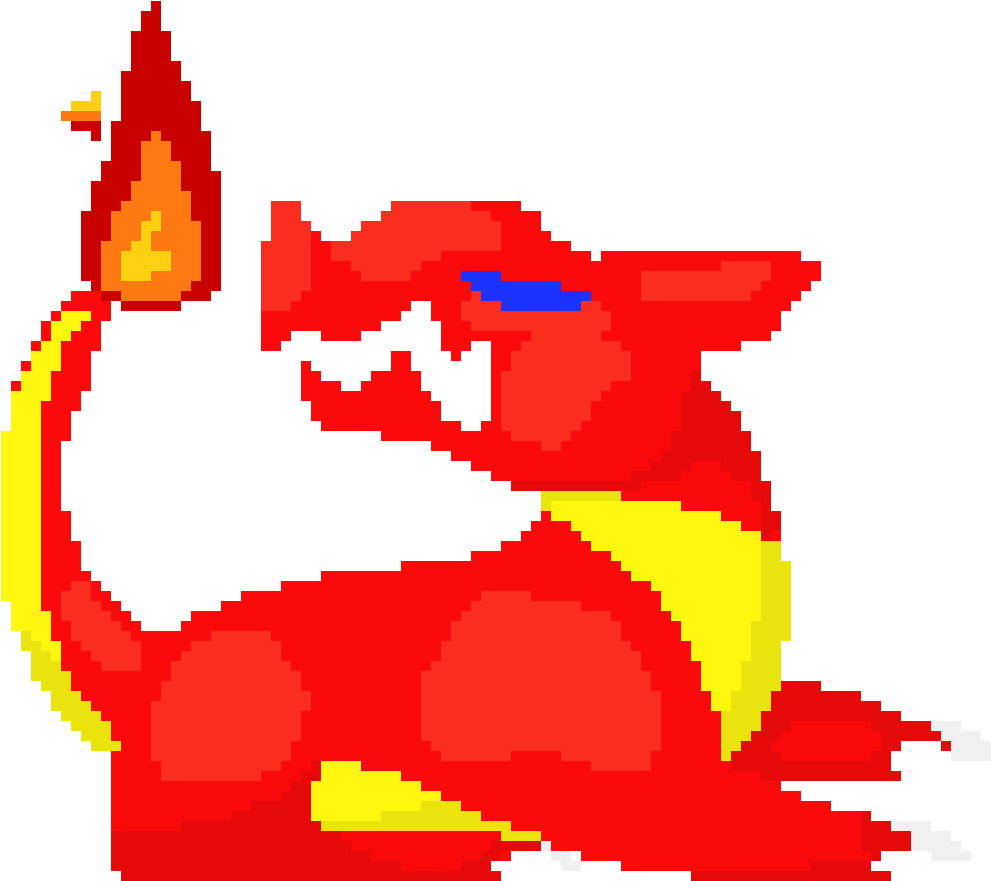 Charmeleon - Cartoon (1060x930), Png Download