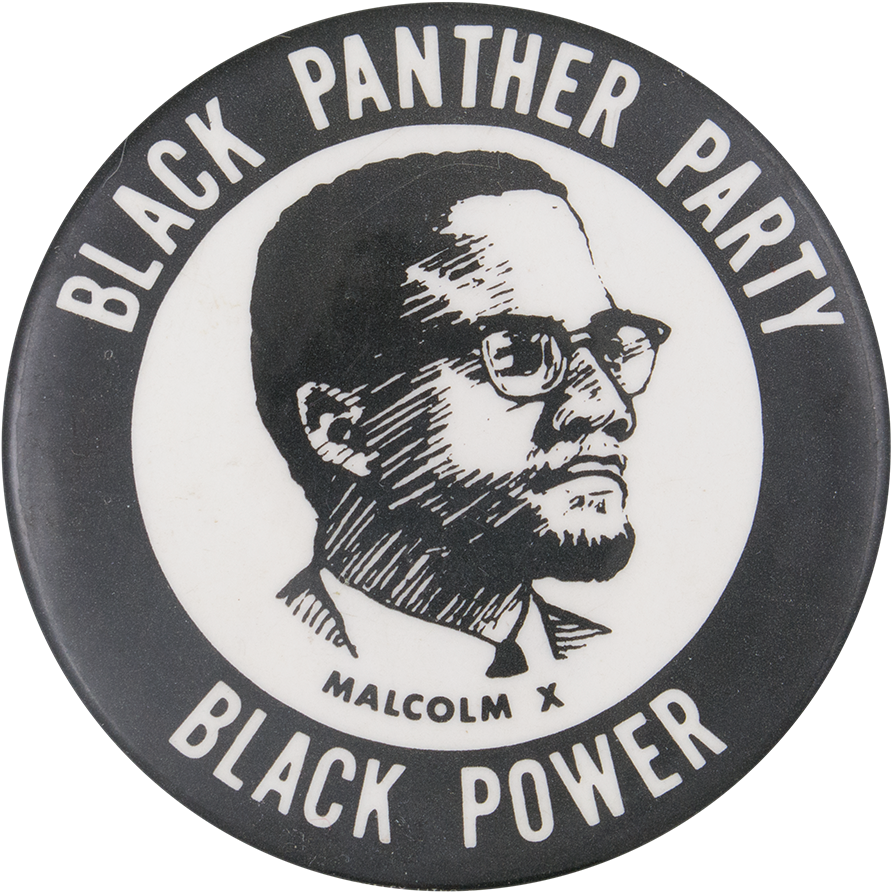 Black Panther Party Malcolm X - Black Panther Party Panther Power (1000x967), Png Download