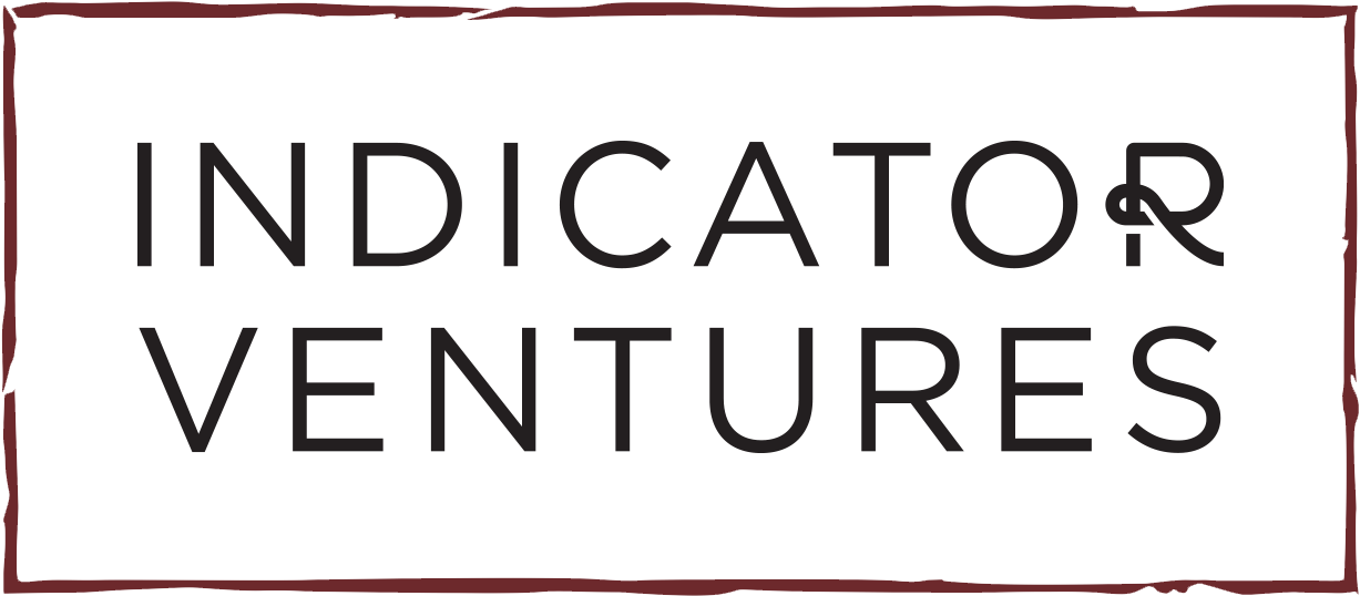 Logo Red Border - Indicator Ventures Logo (1358x664), Png Download