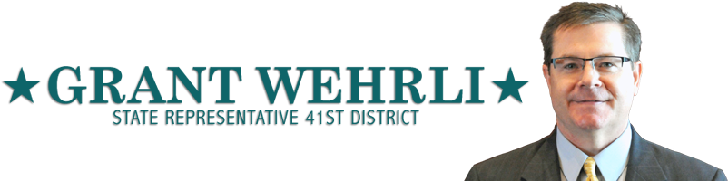 Illinois State Representative Grant Wehrli - Grant Wehrli (824x200), Png Download