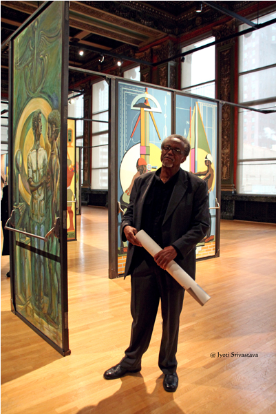 Eugene Eda's Doors For Malcolm X College / Chicago's - Standing (650x650), Png Download