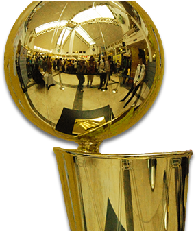 Championship Trophy Nba (640x336), Png Download