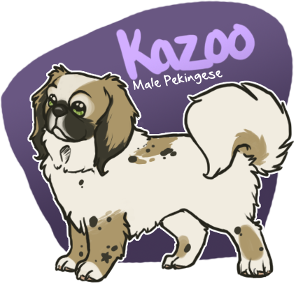 Kazoo By Xandrium - Pekingese (423x407), Png Download