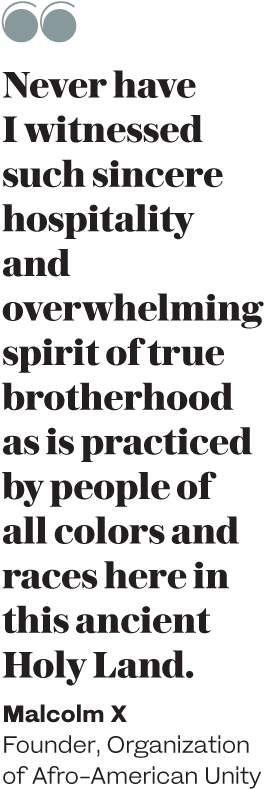 Malcolm Formally Left The Organization And Made A Muslim - Printing (400x915), Png Download