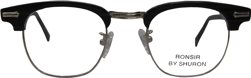 Gafas Malcom X - Glasses (800x326), Png Download