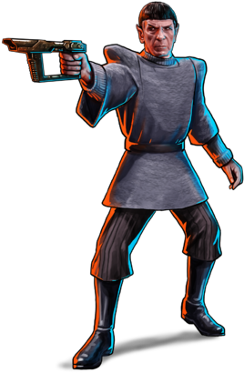 Ambassador Spock - Star Trek Timeline Game Spock (275x450), Png Download