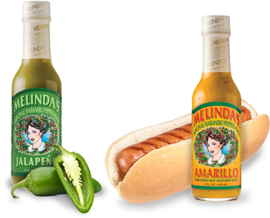 Mangoandgarlic - Melinda's Amarillo Habañero Hot Mustard (432x340), Png Download
