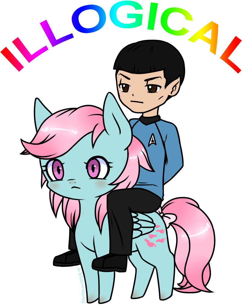 Picture Free Library Wind Whistler And By Ponymonster - Spock My Little Pony (861x1044), Png Download