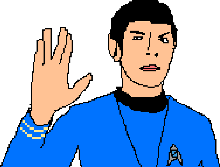 Spock - Cartoon (1024x576), Png Download
