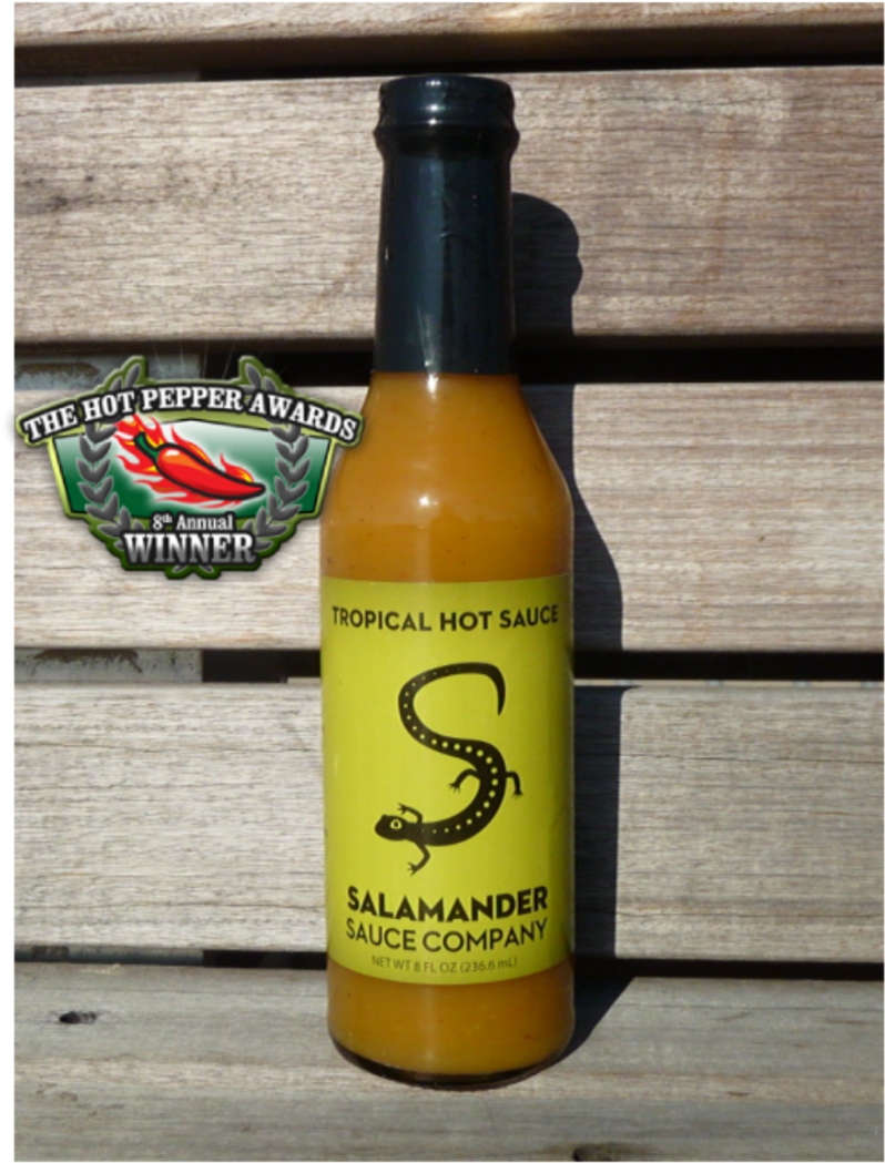8 Oz Salamander Tropical Hot Sauce (1000x1294), Png Download