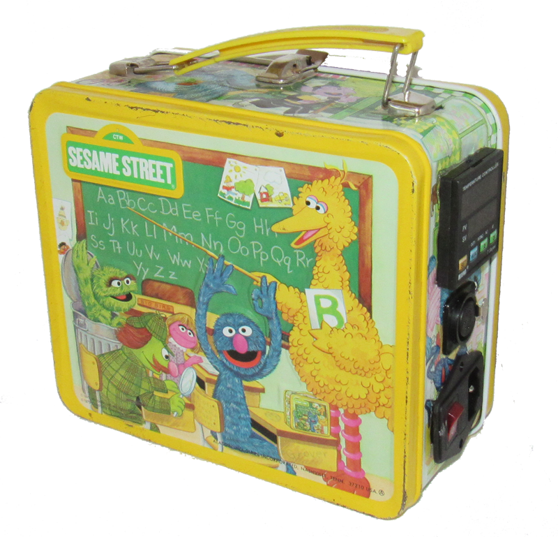 Sesame Street Lunch Box Enail - Lunchbox (800x769), Png Download