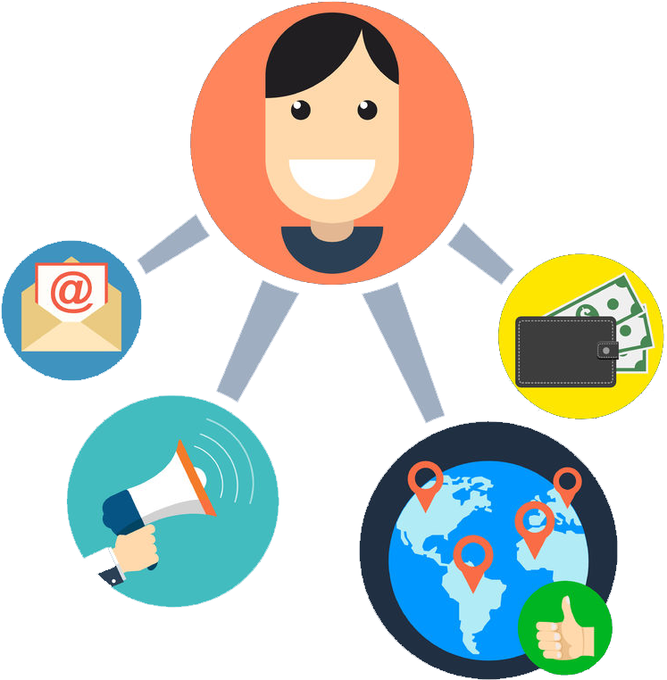 Information And Referral - Referral Marketing (1024x1024), Png Download