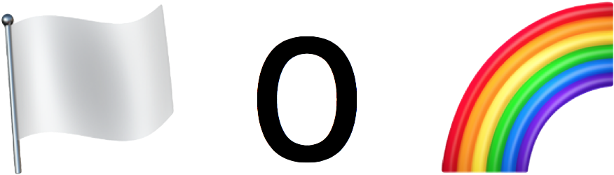 Apple Are Usually Quite Quick To Respond To Bugs Such - White Flag 0 Rainbow (1047x378), Png Download