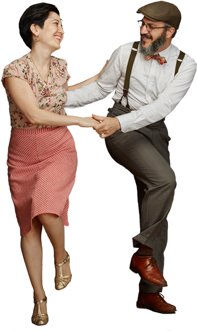 L'école De Danse Swing À Montréal - Real People Dancing Png (416x675), Png Download