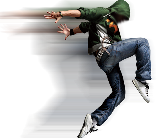 Hip Hop Dance Png (548x480), Png Download