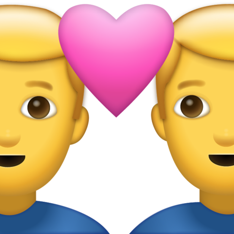 Iphone Emoji Faces Hearts » Path Decorations Pictures - Iphone Emojis Love (480x479), Png Download