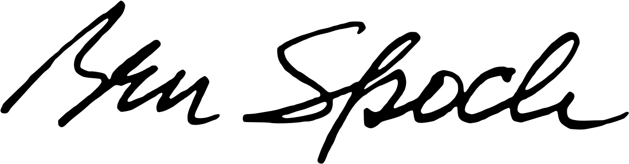 Benjamin Spock Signature (1280x350), Png Download