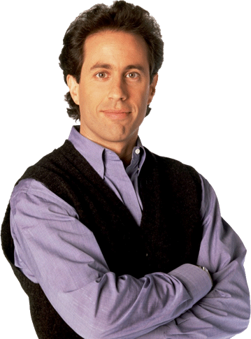 Jerry Seinfeld Shows (359x485), Png Download