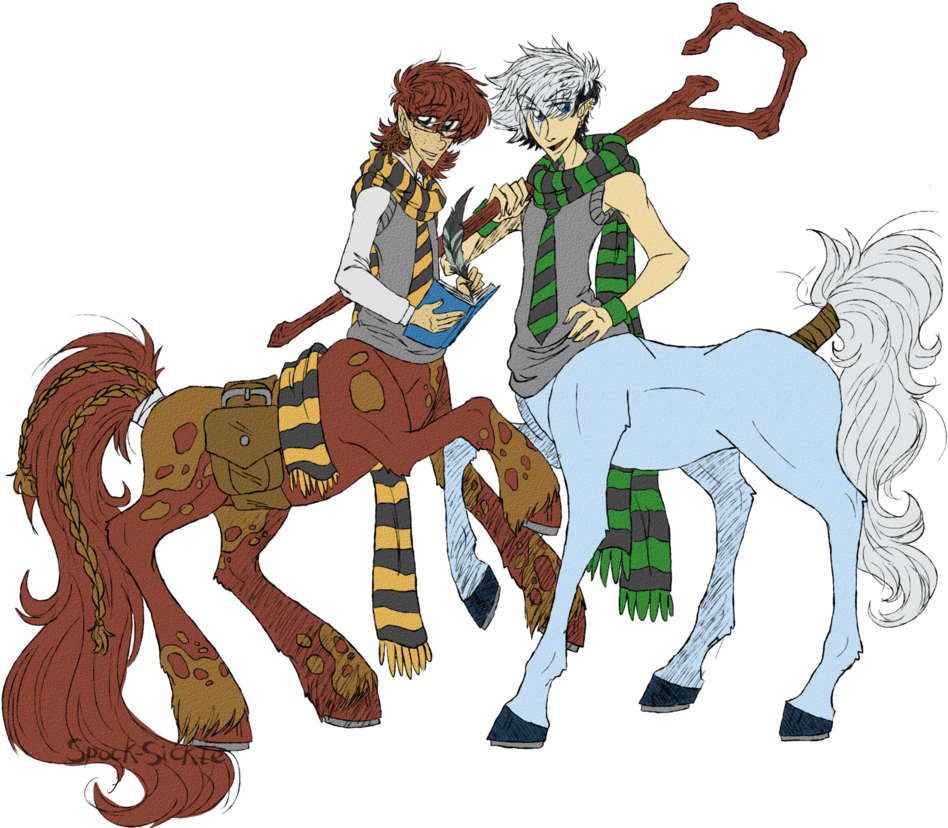Hijack Pnau Hp Centaurs By Spock Sickle-d7rzei2 - Harry Potter Centaur Au (957x835), Png Download