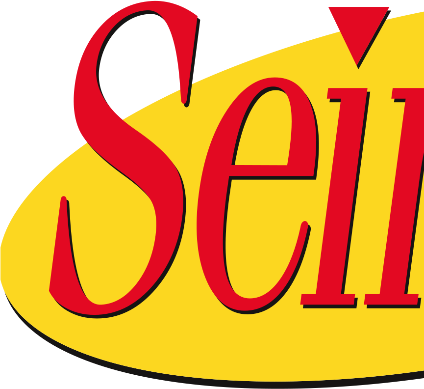 Seinfeld Law An Outrageous, Egregious, Preposterous, - Seinfeld Logo (864x864), Png Download