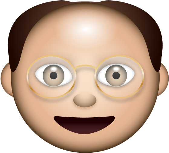 Emoji Round 1 Garge - Seinfeld Emoji (667x667), Png Download