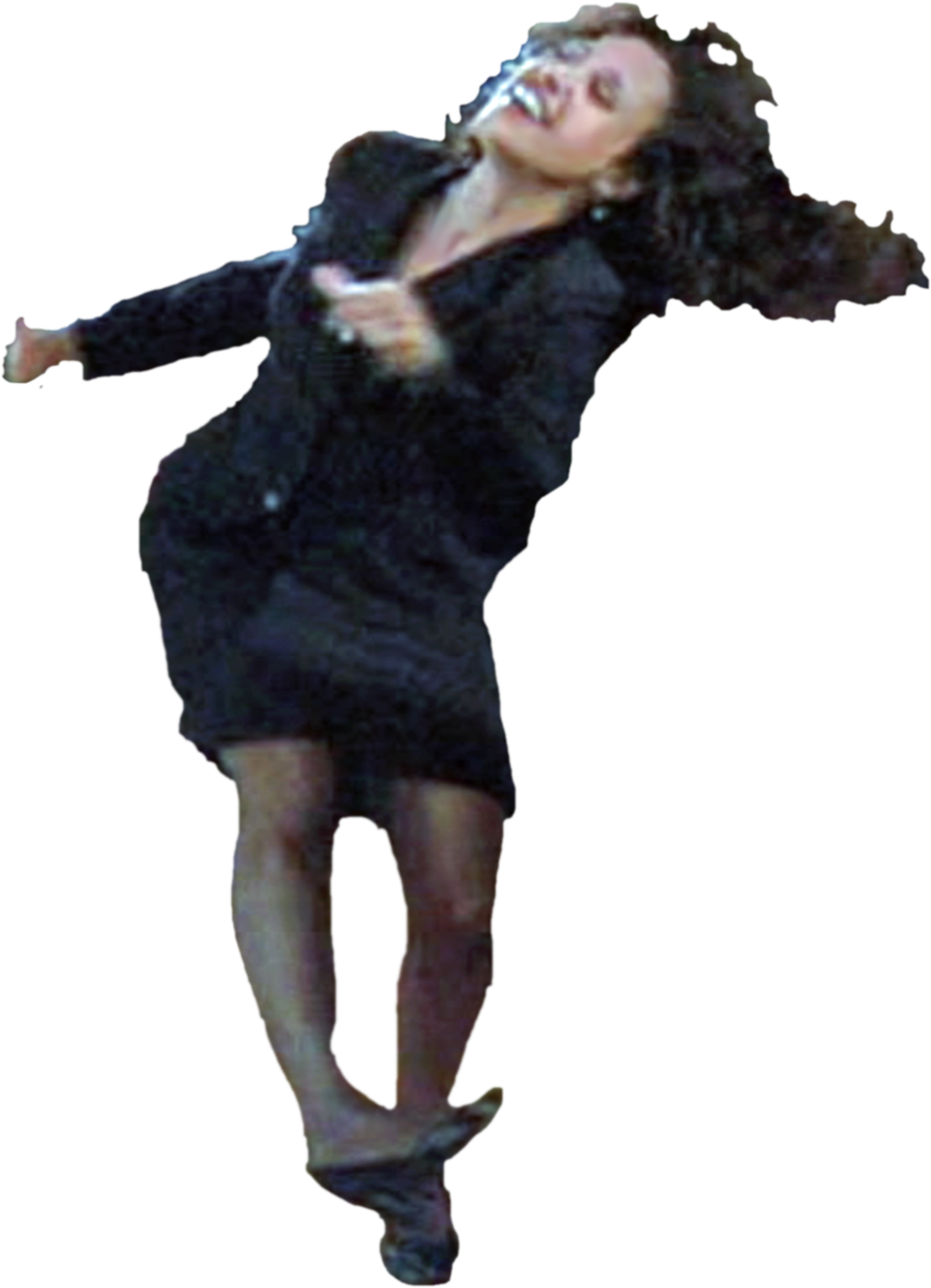 Funny Dance Png - Elaine Seinfeld (2406x3107), Png Download