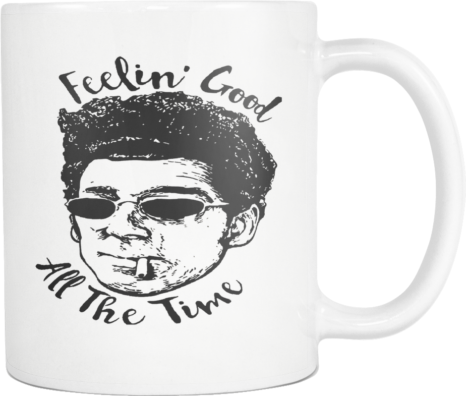 Seinfeld Mug, Jerry Seinfeld, George Costanza, Cosmo - Coffee Cup (1024x1024), Png Download