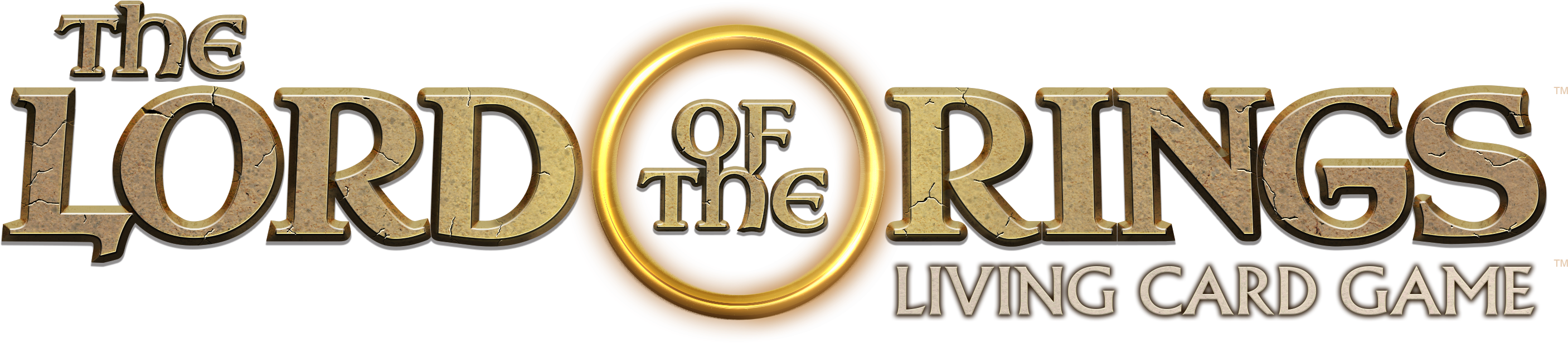 Asmodee Digital And Fantasy Flight Interactive Launch - Lord Of The Rings Living Card Game Logo (2975x824), Png Download