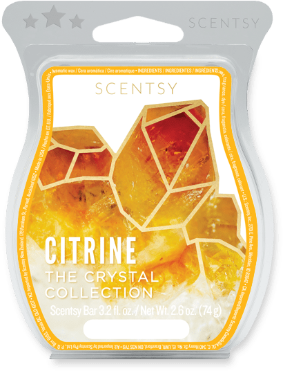 Scentsy Crystal Bar Citrine - Citrine Scentsy Bar (600x600), Png Download