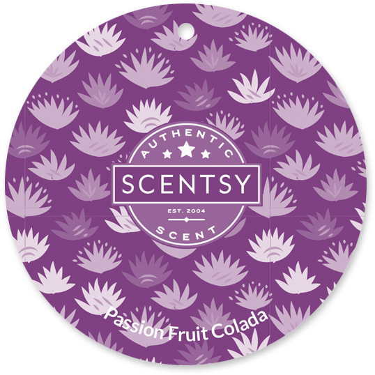 Passion Fruit Colada Scentsy Scent Circle - Scentsy Sp-frenchlavender Scented Wax, French Lavender (600x600), Png Download