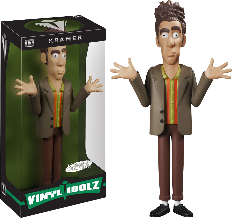 Kramer 8” Vinyl Idolz Figure By Funko's Vinyl Sugar - Seinfeld Vinyl Idolz (968x908), Png Download