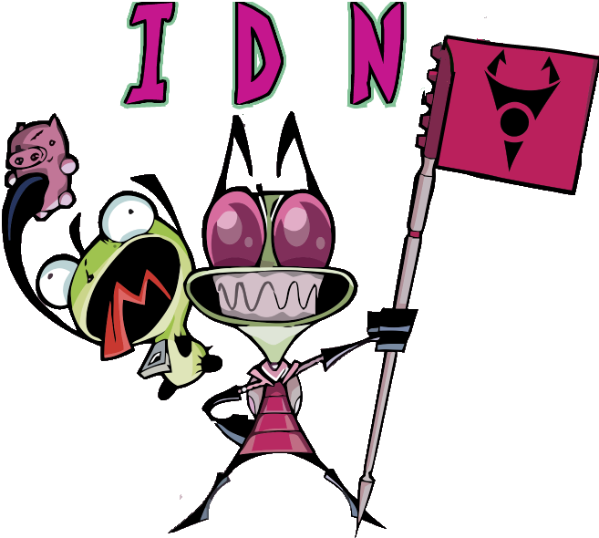 What Can Be Said About Invader Zim It Was Truly A Great - "invader Zim" (2001) (657x590), Png Download