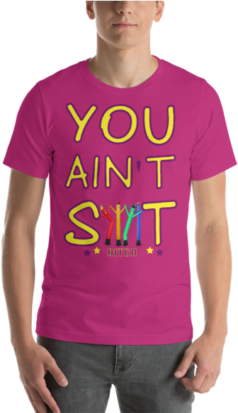 You Aint Shit Bayley Inspired Tee - Shirt (580x580), Png Download