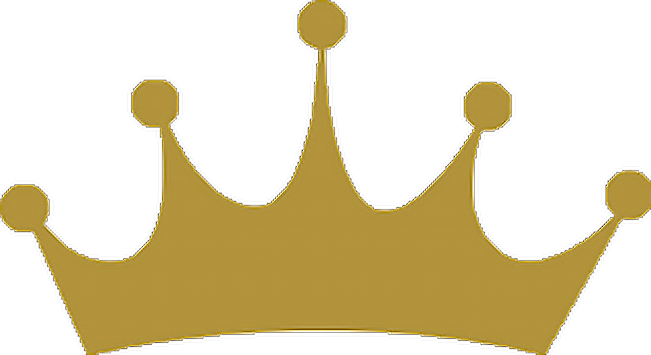 Download Crown Gold Goldcrown Royal Gold Crown Clipart Transparent