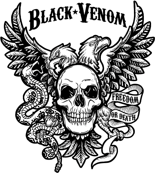 Punk Skull Vector (541x613), Png Download