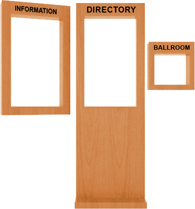 Online Design Tool - Wood Digital Signage Enclosure (389x416), Png Download