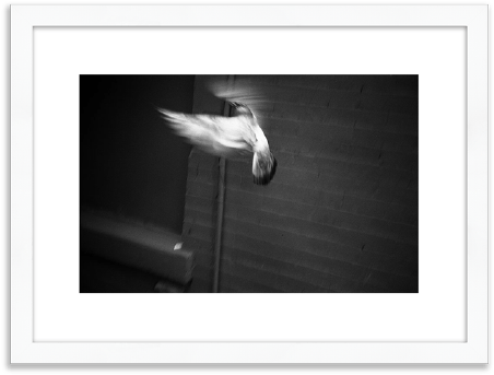 Our Modern White Frame Is A Glossy White Grained Frame - Dahua Technology (500x500), Png Download