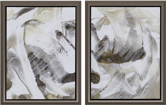 Modern I Pk/2 - Paragon Decor Modern I Framed Wall Art - Set Of 2 - (550x550), Png Download