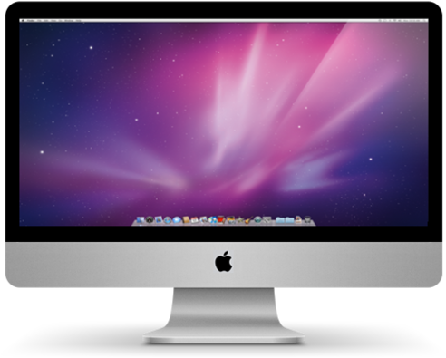 Web - Imac 27 2009 (500x500), Png Download