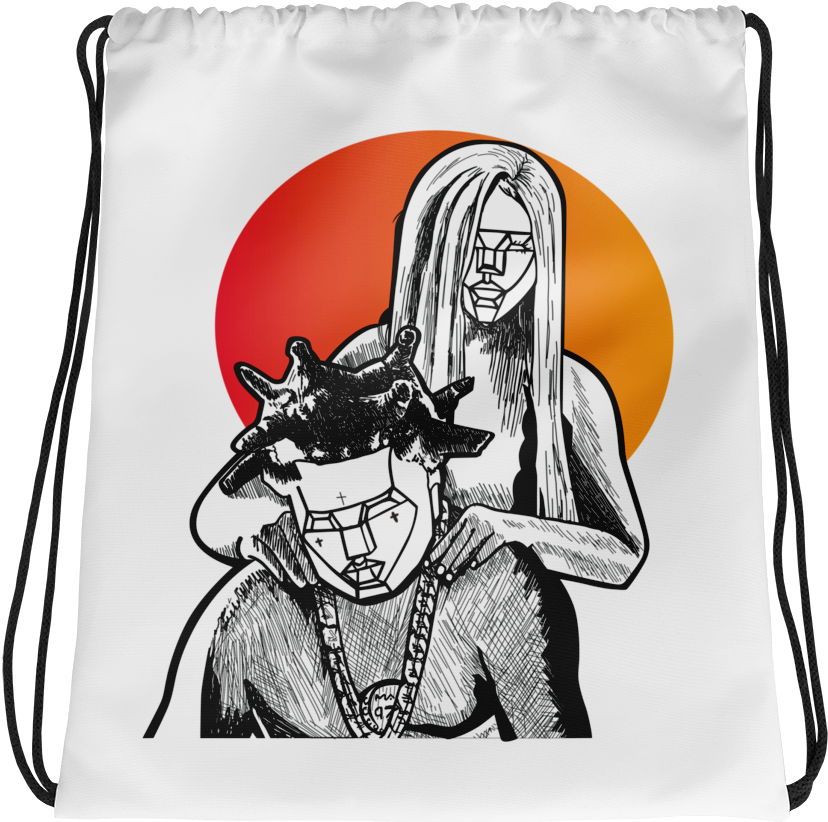 Kodak Black Drawstring Bag - Drawstring Bag (1000x1000), Png Download