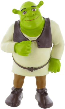 Zoom - Mini-figures - Shrek Mini Figure Shrek 9 Cm--comansi (380x380), Png Download