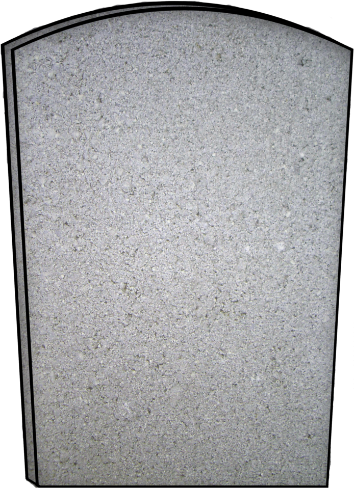 Blank Gravestone Png Svg Transparent Download - Silver (900x1125), Png Download