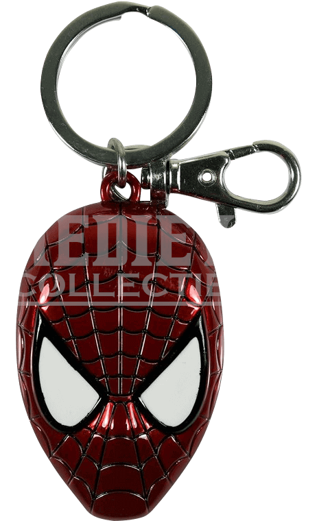 Colored Spider-man Mask Keychain - Spider-man (759x759), Png Download