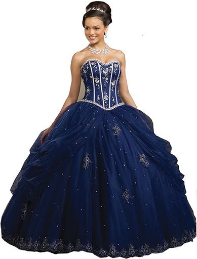 Quinceanera Png - Dress (388x541), Png Download