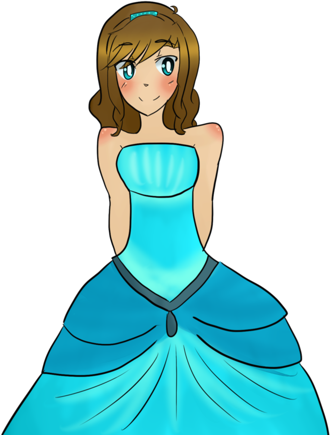 Quinceañera Animada Png - Dibujo De Una Quinceañera (894x894), Png Download