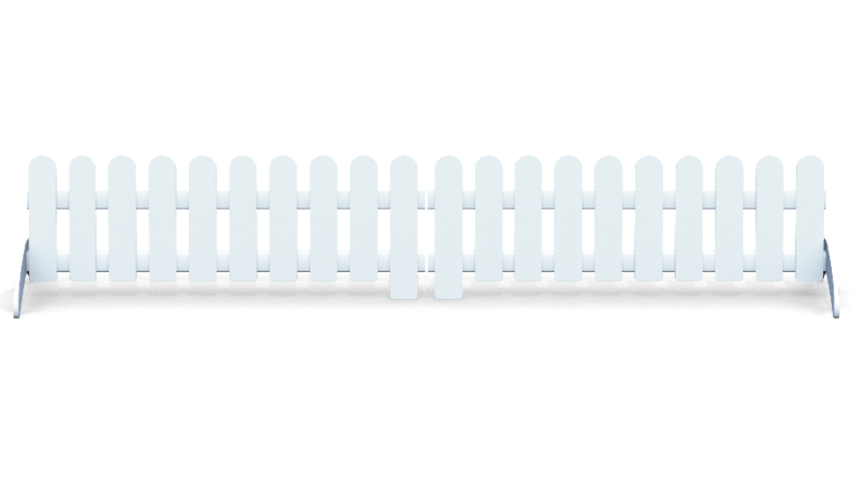 Picket Fence (768x434), Png Download