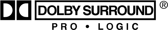 Dolby Pro Logic - Dolby Surround Pro Logic Logo (603x218), Png Download